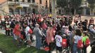 290 persones caminen per l'envelliment actiu a Ripoll