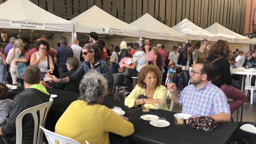 Molta gent de Barcelona ha pujat a la fira