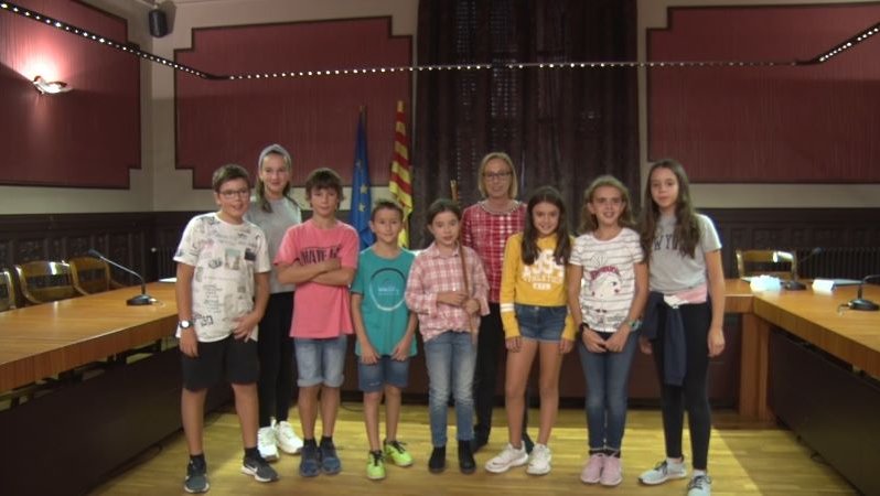 Els membres del consistori infantil de Ripoll 2019-2010