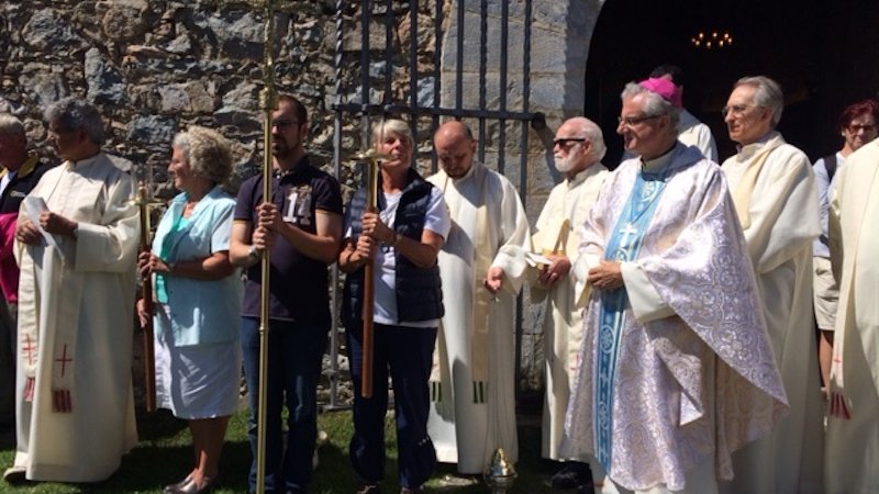 La processó de Sant Gil va finalitzar davant l'ermita