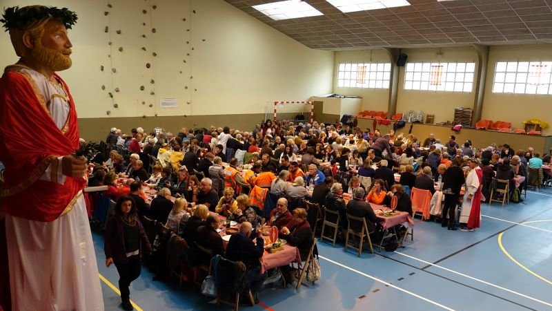 El pavelló de Sant Pau tornarà a acollir el dinar popular