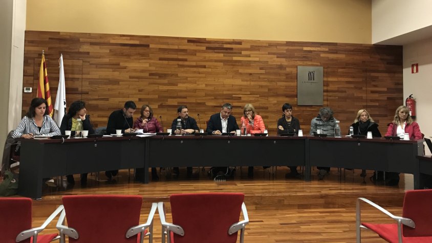 El ple de l'ajuntament de Sant Joan de les Abadesses d'aquest dimecres