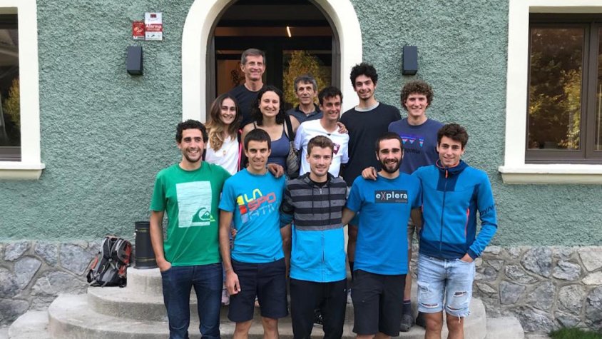 Concentració el setembre d'integrants de la selecció a l'hotel Els Avets de Camprodon