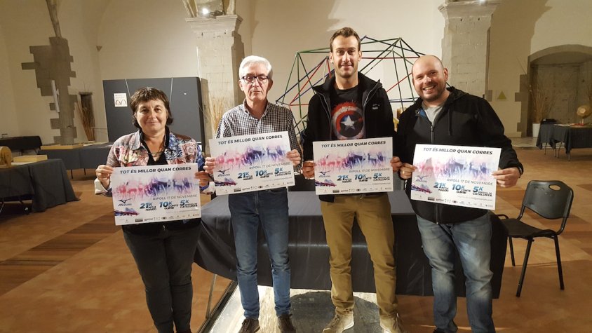 Presentació d'una nova edició de la Mitja de Ripoll