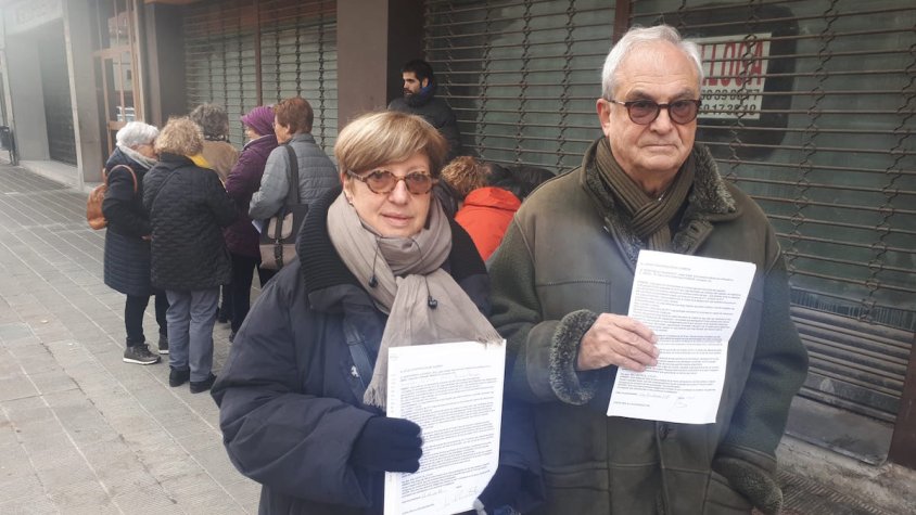 Alguns dels autoinculpats al jutjat de Ripoll avui