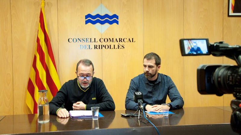 Josep Maria Creixans i Joaquim Colomer han estat els encarregats de presentar els comptes