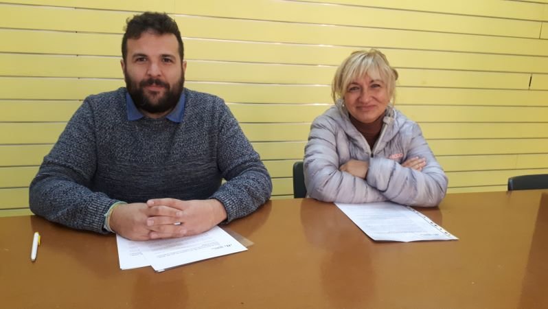 Roger Bosch i Nani Mora han presentat les mocions d'ERC