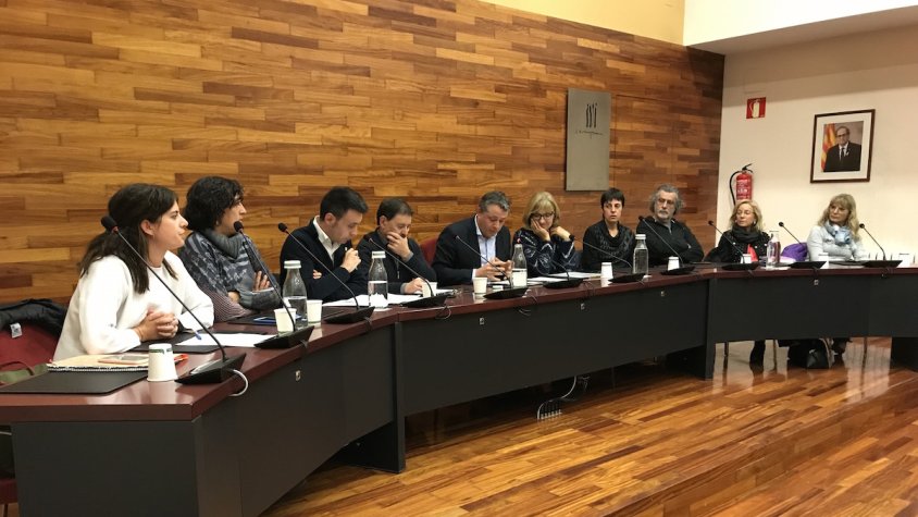 El ple celebrat aquest dimecres on es va aprovar el pressupost