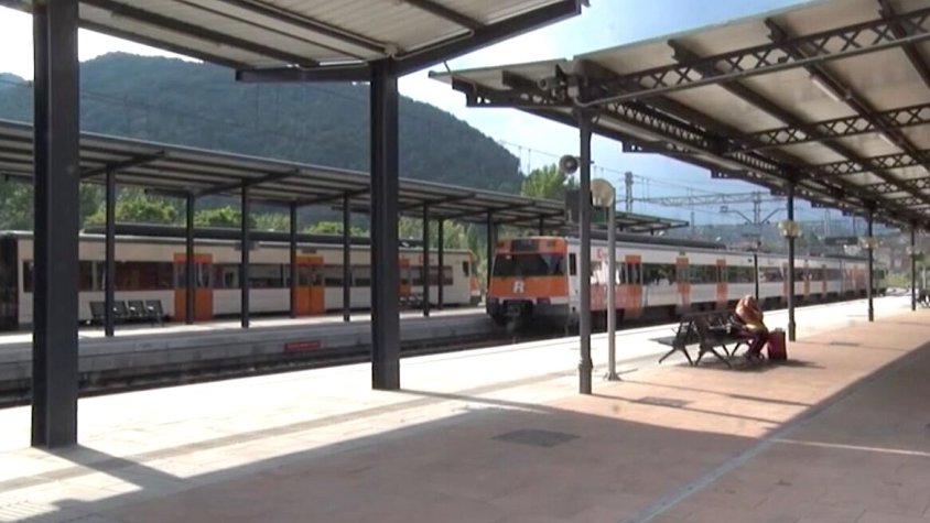 L'estació de tren de Ripoll