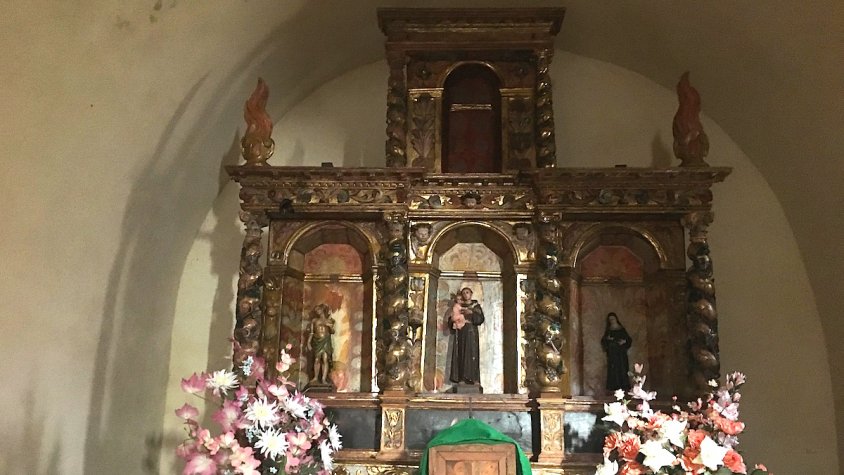 El retaule, restaurat