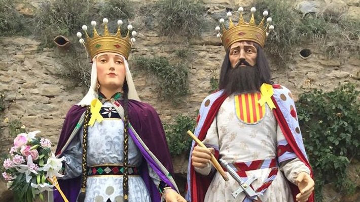 Suspesa la celebració dels 75 anys d'en Guifré i na Guinadell