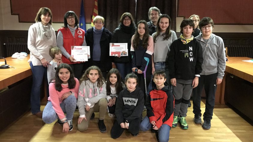 L'entrega es va formalitzar a l'ajuntament de Ripoll