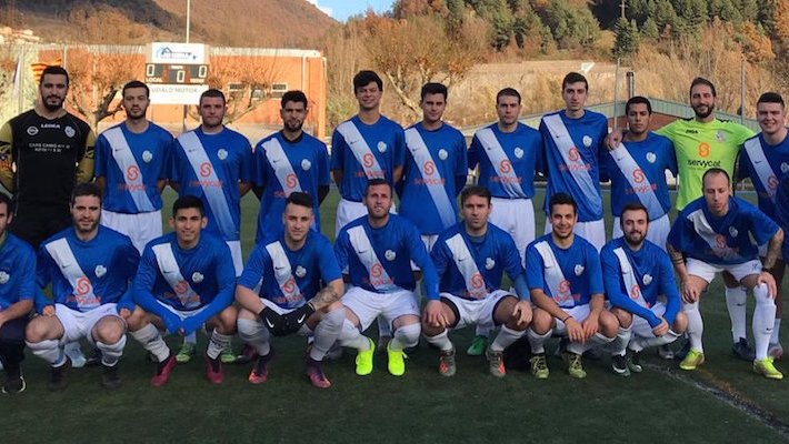 La plantilla actual del CF Ripoll