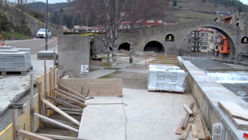 Les obres es podrien allargar un mes i posteriorment hi haurà una segona actuació