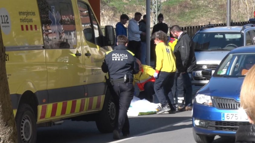 El SEM ha atès la dona al lloc dels fets