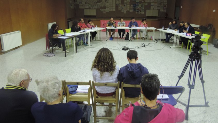 El centre cívic va acollir novament el ple de l'ajuntament aquest setembre