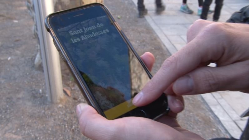 Els itineraris autoguiats es troben a l'aplicació mòbil de Natura Local