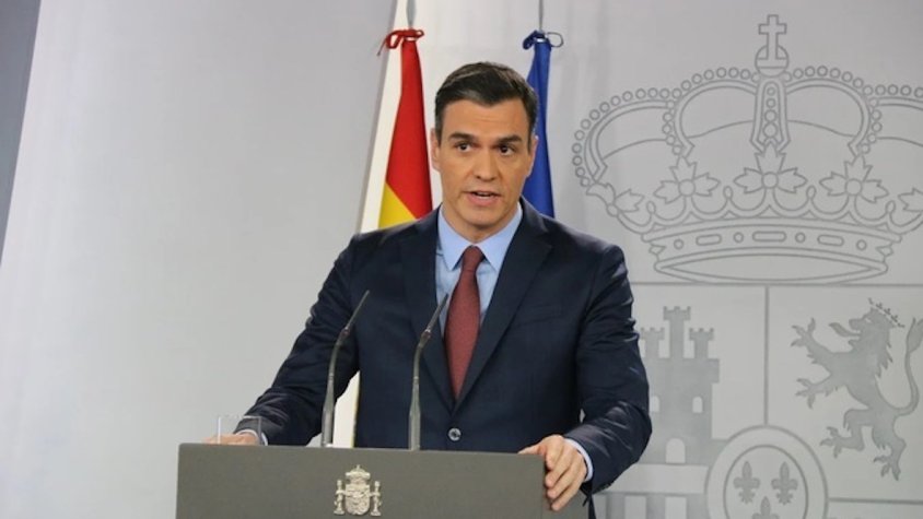 Pedro Sánchez compareix per declarar l'estat d'alarma
