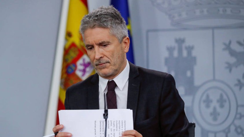El ministre de l'Interior espanyol, Fernando Grande-Marlaska