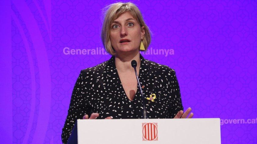 Compareixença de la consellera de Salut, Alba Vergés
