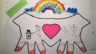 Cartes i dibuixos dels infants del Ripollès dirigides a l'hospital