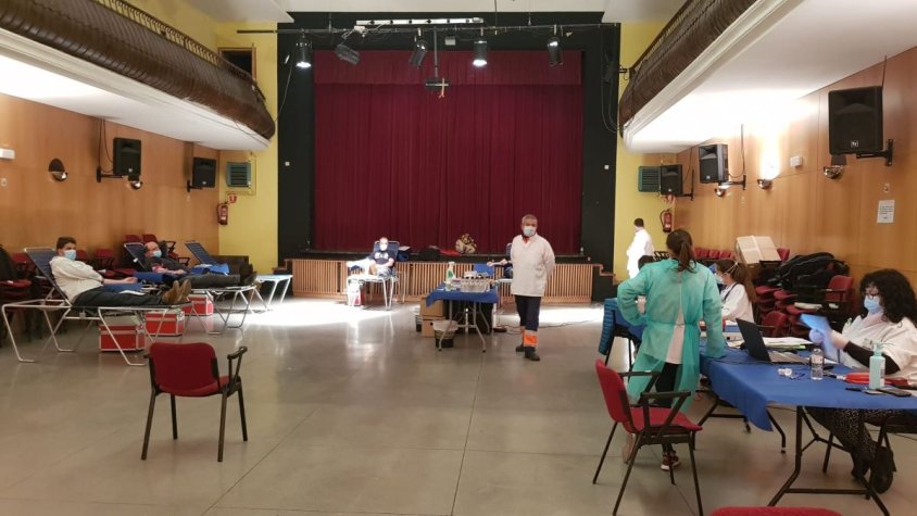 Donació de Sang realitzada aquest divendres a Ribes de Freser