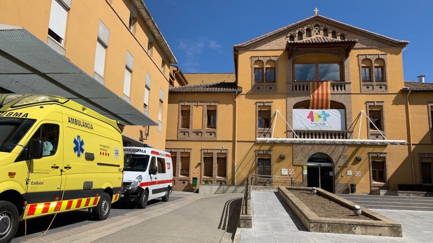 18 persones ingressades amb COVID-19 o símptomes a l'hospital comarcal