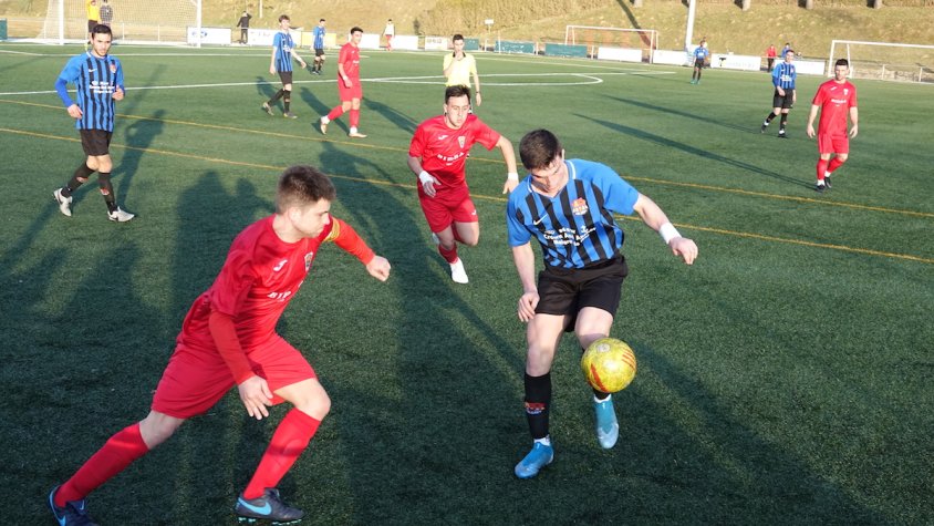 Suspeses de la 1a a la 4a Catalana de futbol