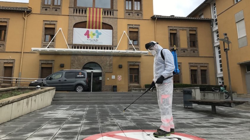 Novena mort per COVID-19 a l'hospital campdevanolenc
