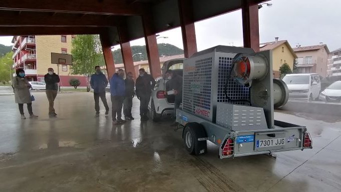 La demostració va tenir lloc ahir a la tarda