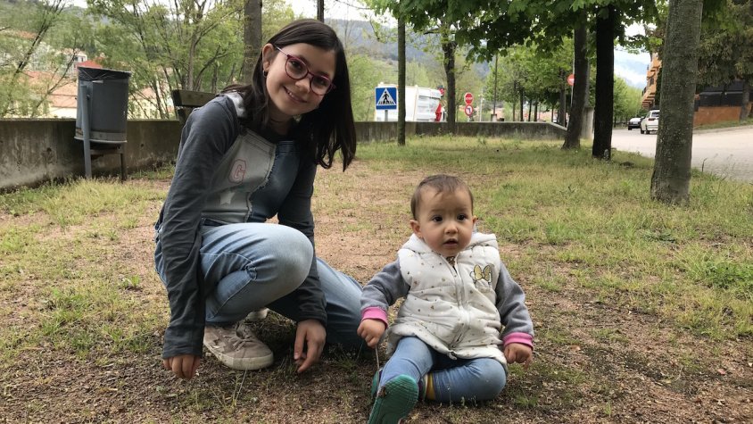 La Jana i l'Elna ja han pogut sortir a passejar