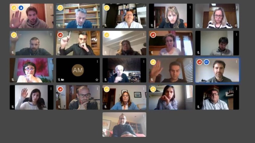 Aquest ha estat el primer ple telemàtic del Consell Comarcal