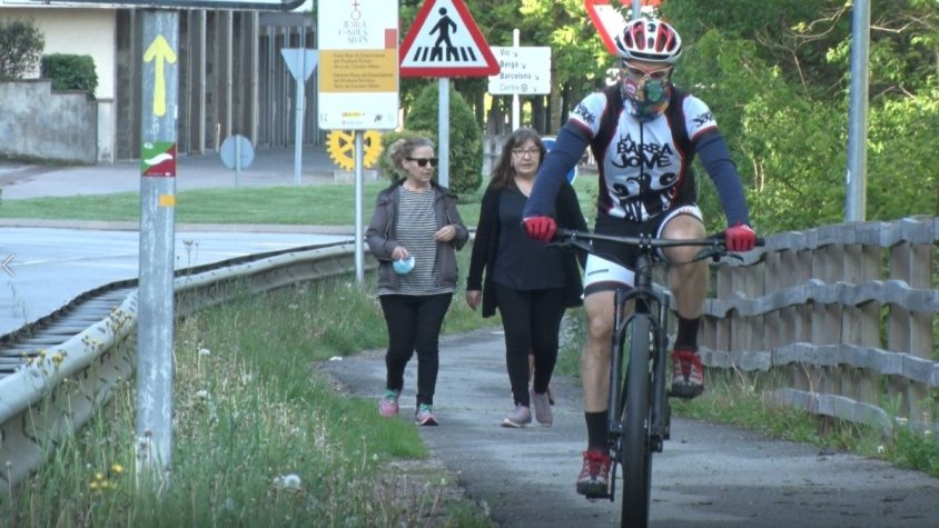 La Ruta del Ferro de Ripoll, poc després de les 9 h aquest matí