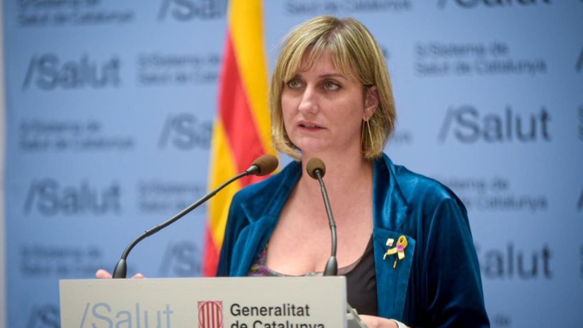 La consellera de Salut de la Generalitat, Alba Vergés