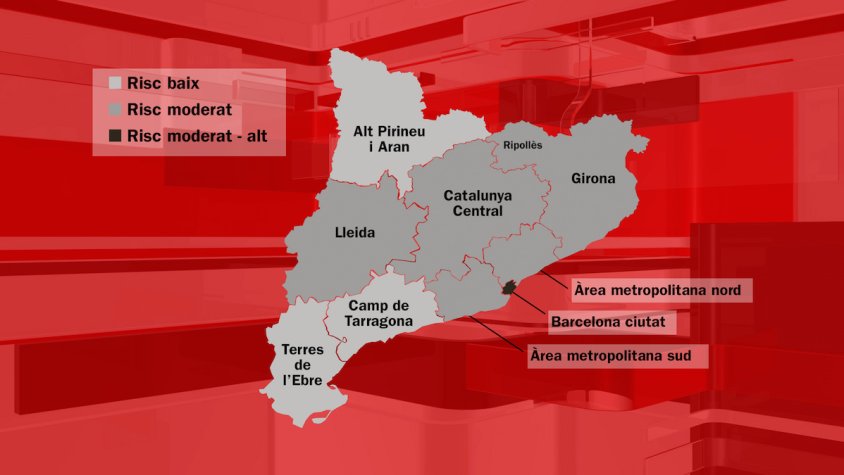 El Ripollès ha quedat englobat dins l'àrea sanitària gironina, que es mantindrà a la fase 0
