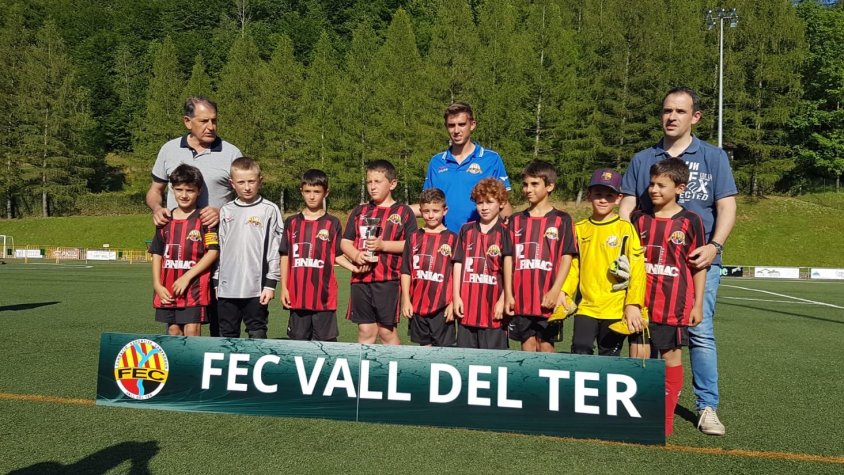El Benjamí A de la FEC Vall del Ter, participant al torneig de la temporada 2018/19