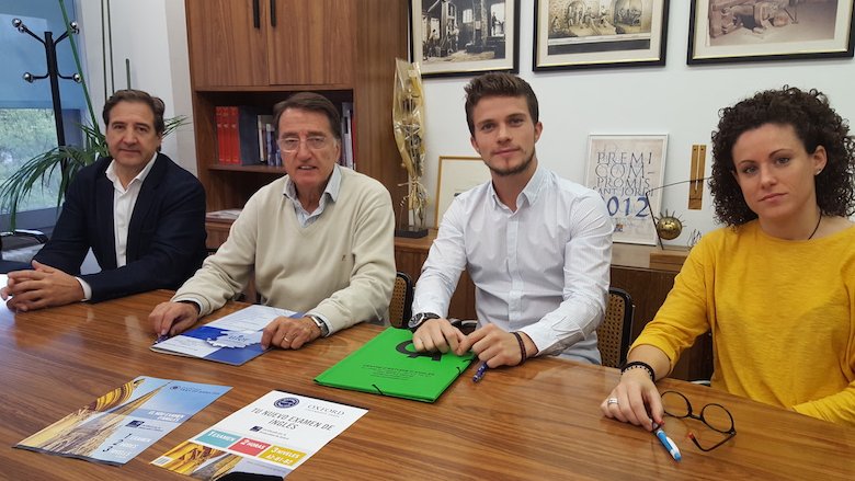 El conveni de col·laboració s'ha formalitzat aquest matí a la seu de la UIER