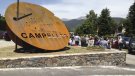 Campelles inaugura l'escultura de Domènec Batalla en un dels actes més lluits de la Festa de Pentecosta