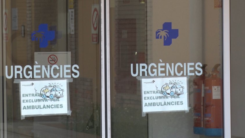 Durant la pandèmia s'havien reduït les visites a urgències més de dos terços