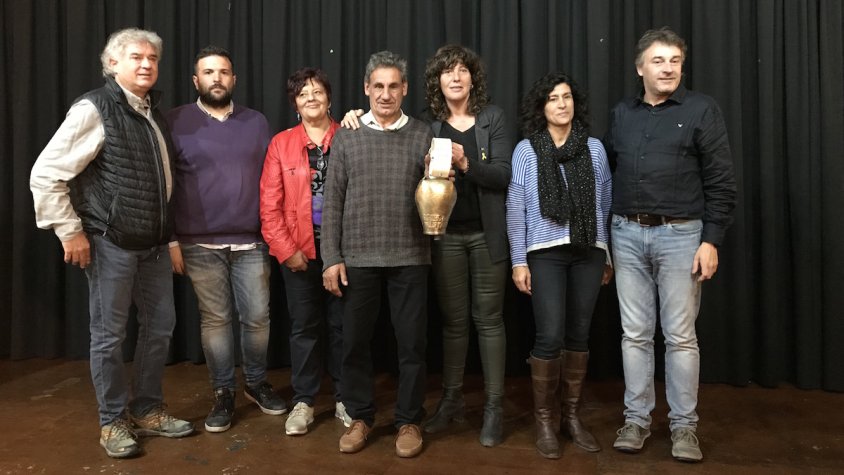 Cal Picola, d'Ogassa, s'ha emportat el premi al millor animal de la fira