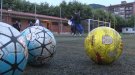 Primer entrenament del CF Ripoll després del confinament