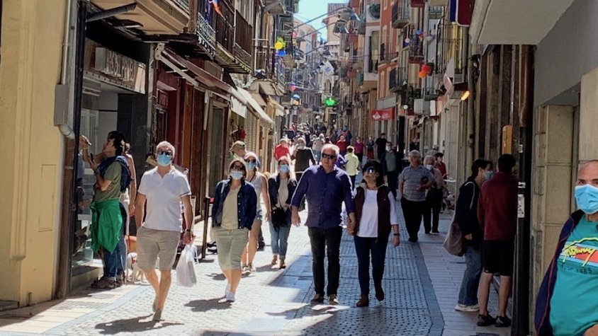 Ambient al carrer València de Camprodon