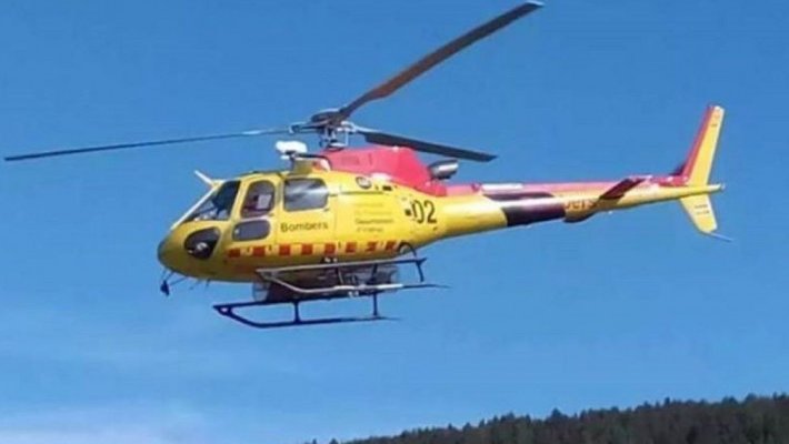 Un helicòpter ha participat en la recerca