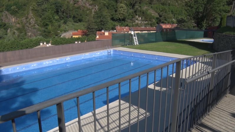 La piscina serà un dels atractius de Ribes de Freser durant els mesos d'estiu