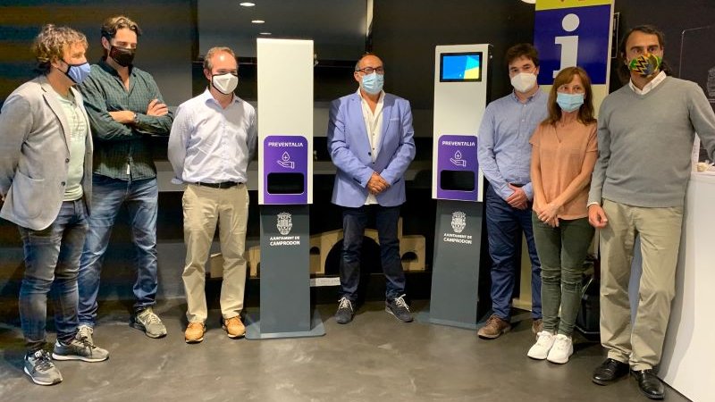 La presentació dels dispensadors automàtics ha tingut lloc aquesta setmana