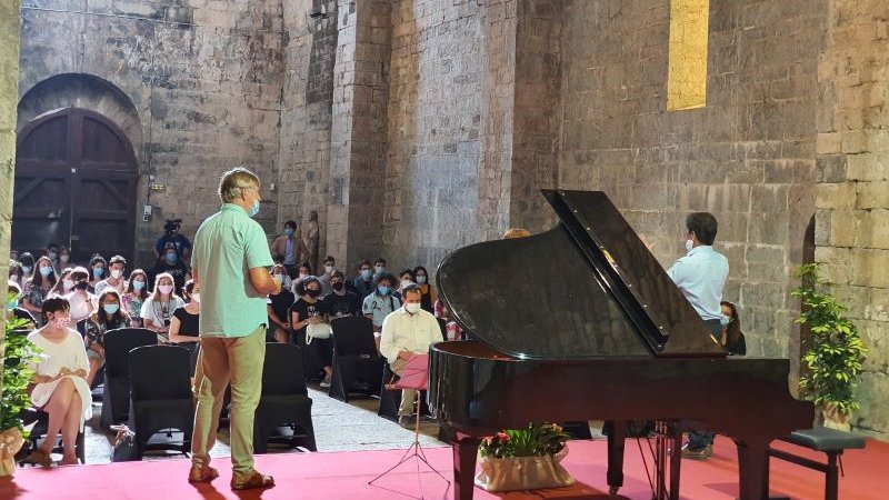 Inauguració del curs internacional de música dedicat al compositor camprodoní