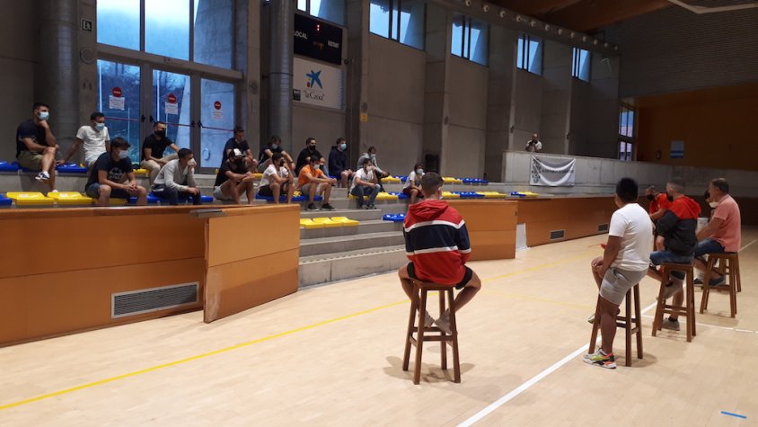 L'equip es va reunir divendres per començar a encarar la temporada