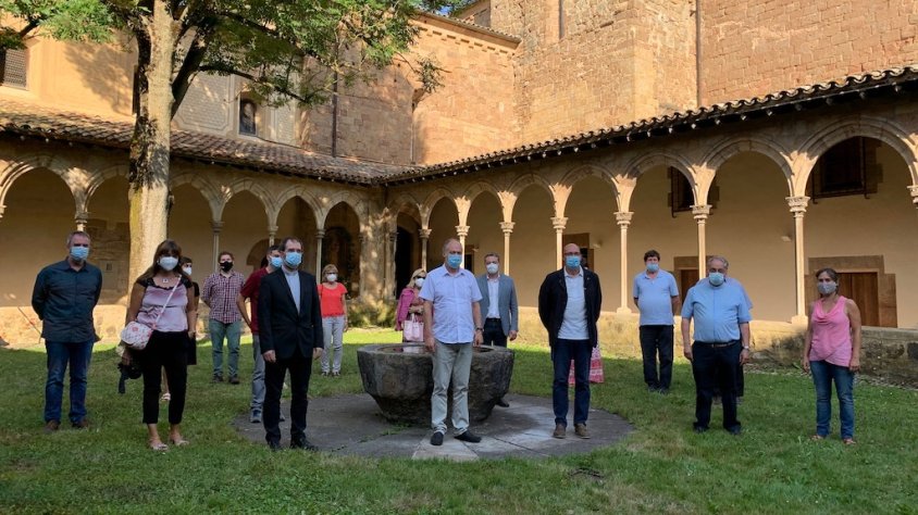 La presentació del projecte va tenir lloc al monestir de Sant Joan de les Abadesses