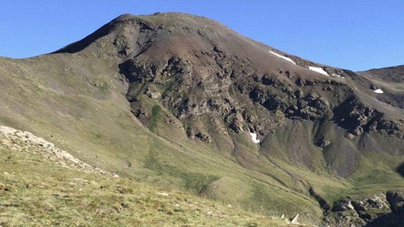 El cim del Puigmal en una imatge d'arxiu