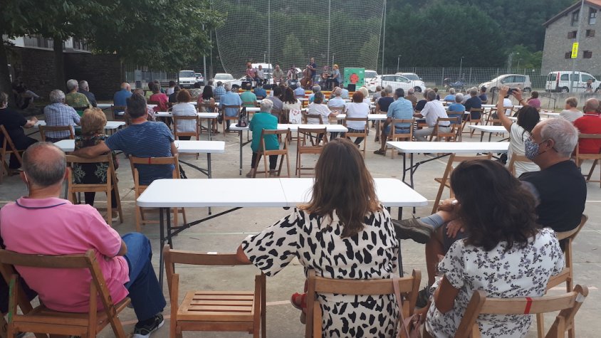 Actuació dels Randellaires a Sant Pau